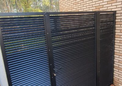 stalen tuinafscheiding op maat laten maken